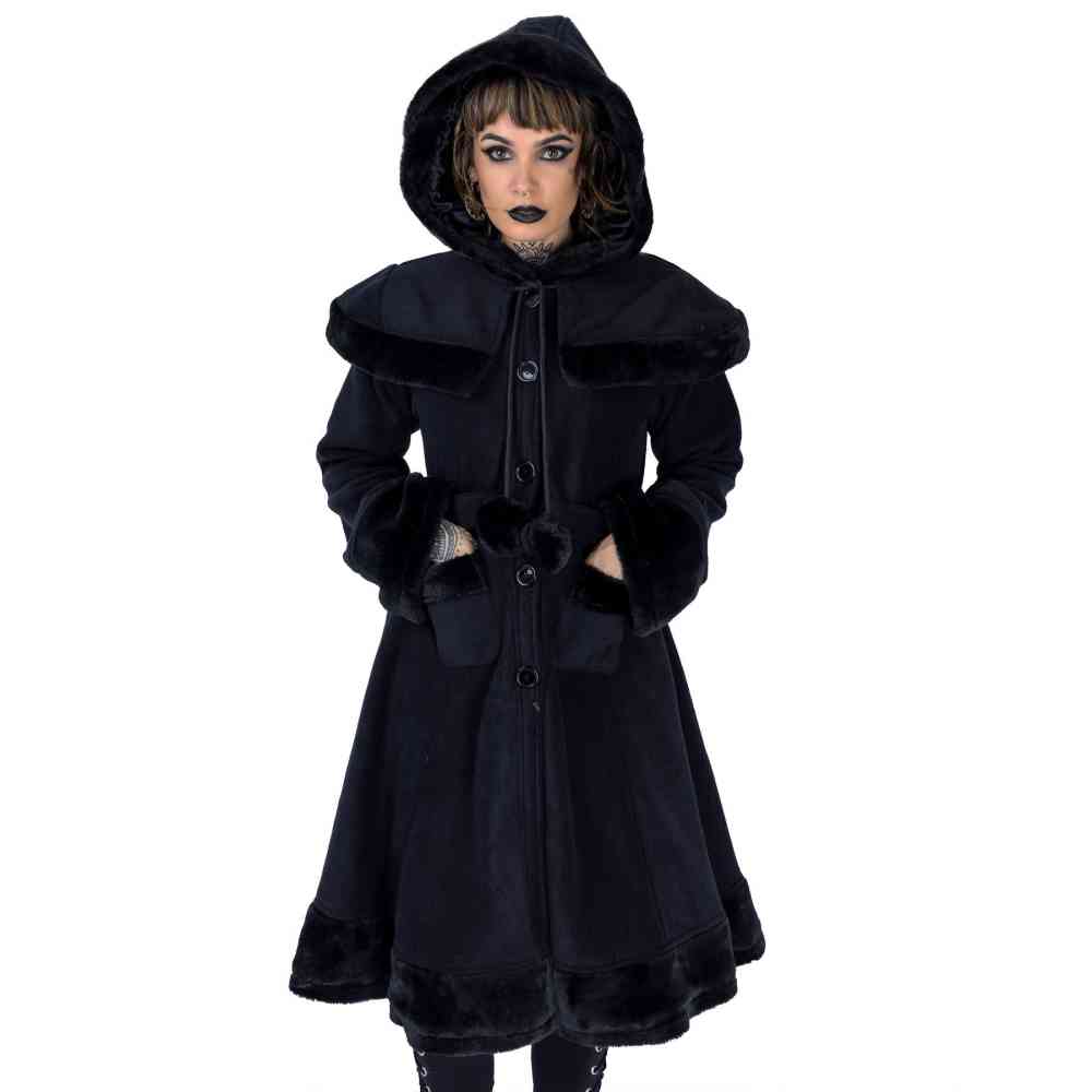Poizen Industries - HILDA Coat - Black